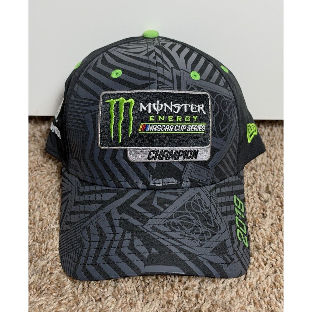 Kyle Busch #18 2019 NASCAR Champion New Era 9FORTY Monster M&M’s Racing Hat